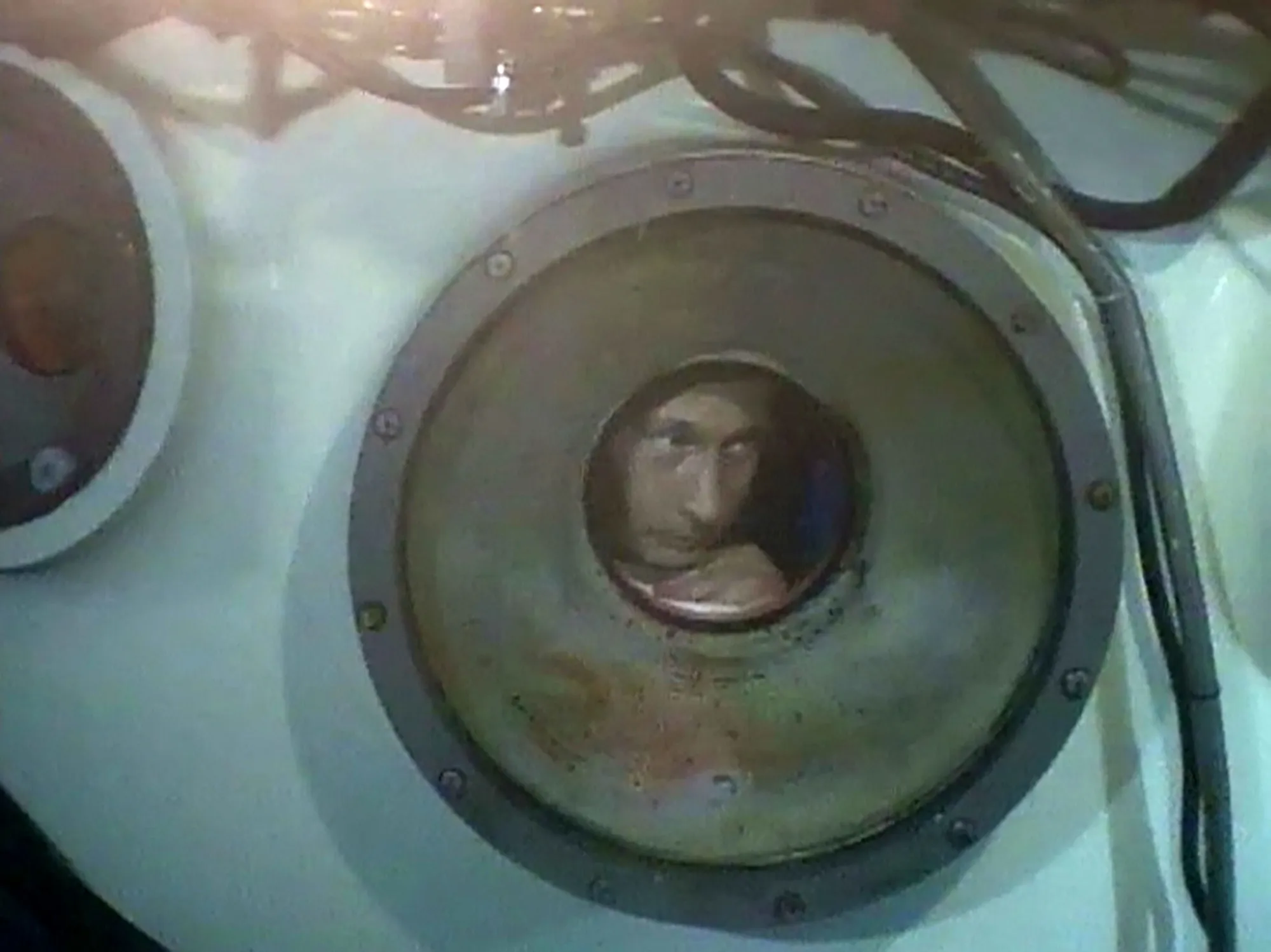 James Bond villain? No, Russian president.