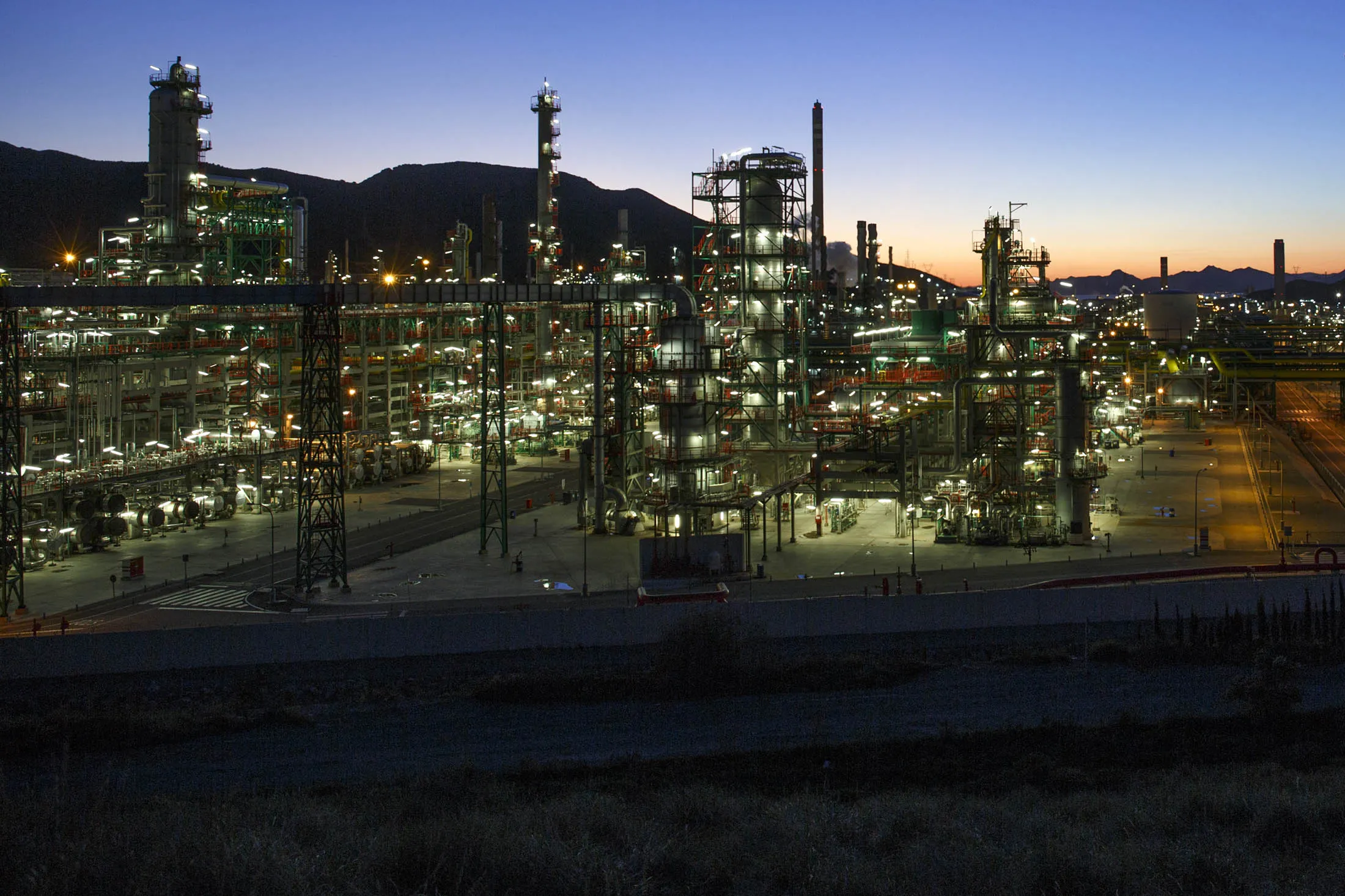 Operations At A Repsol SA Oil Refinery