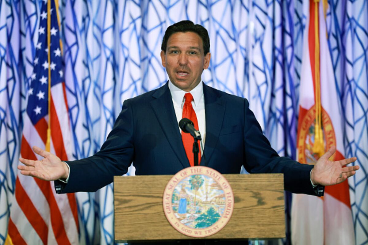 Florida Governor Ron DeSantis Solved Climate Change - Bloomberg