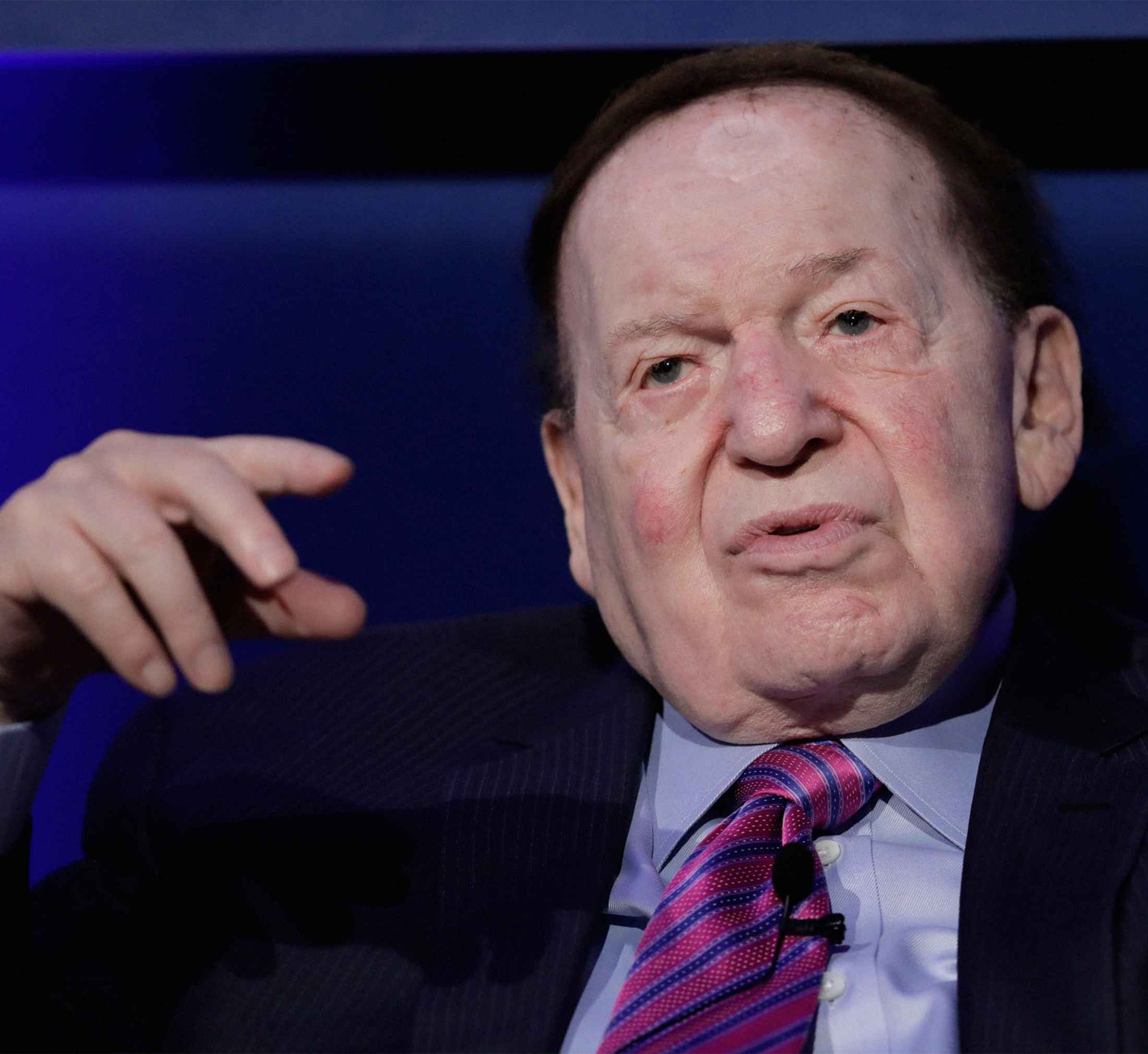 Las Vegas Sands Corp. Chairman and CEO Sheldon Adelson, shown at