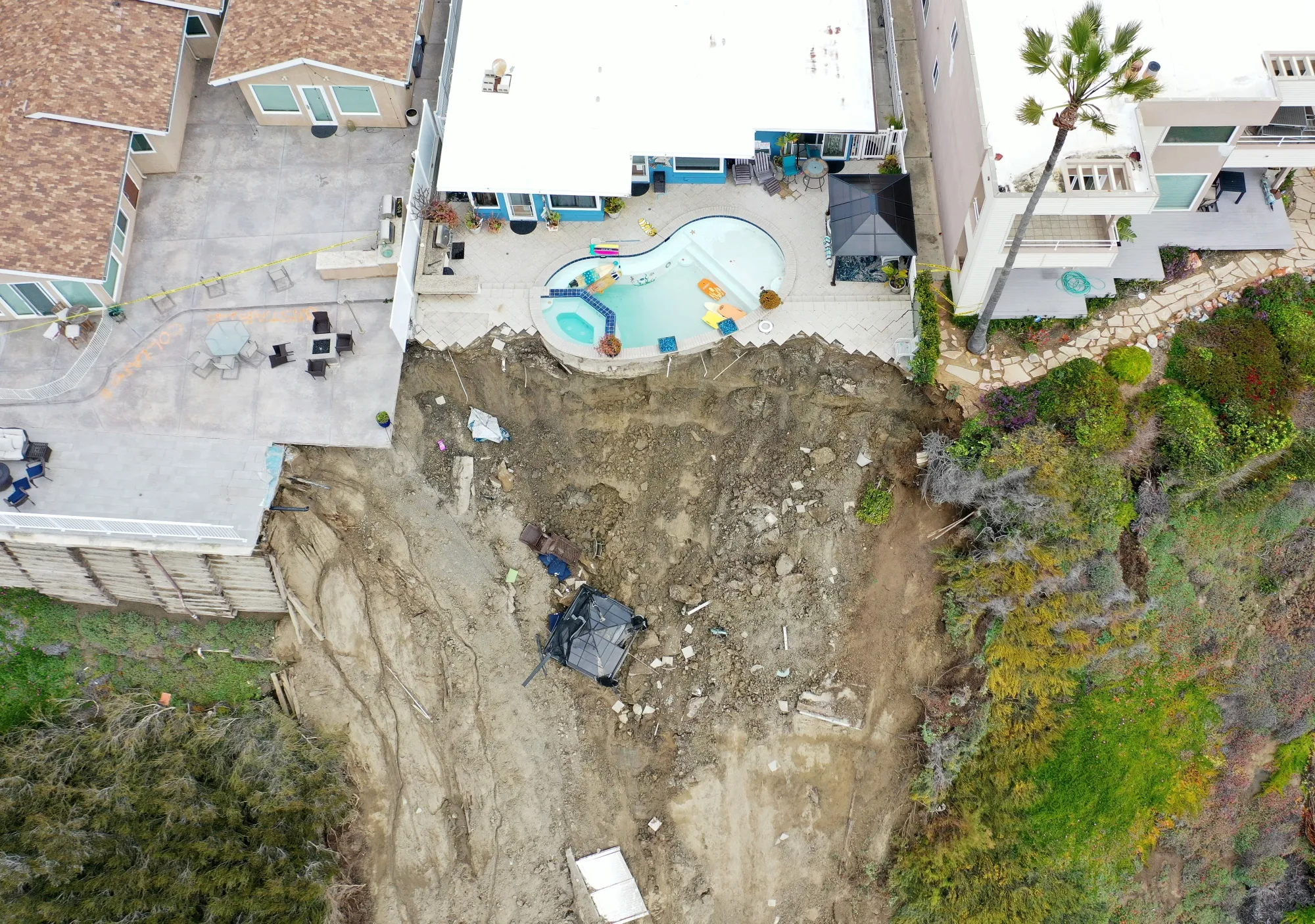 Life on the edge in San Clemente, California.