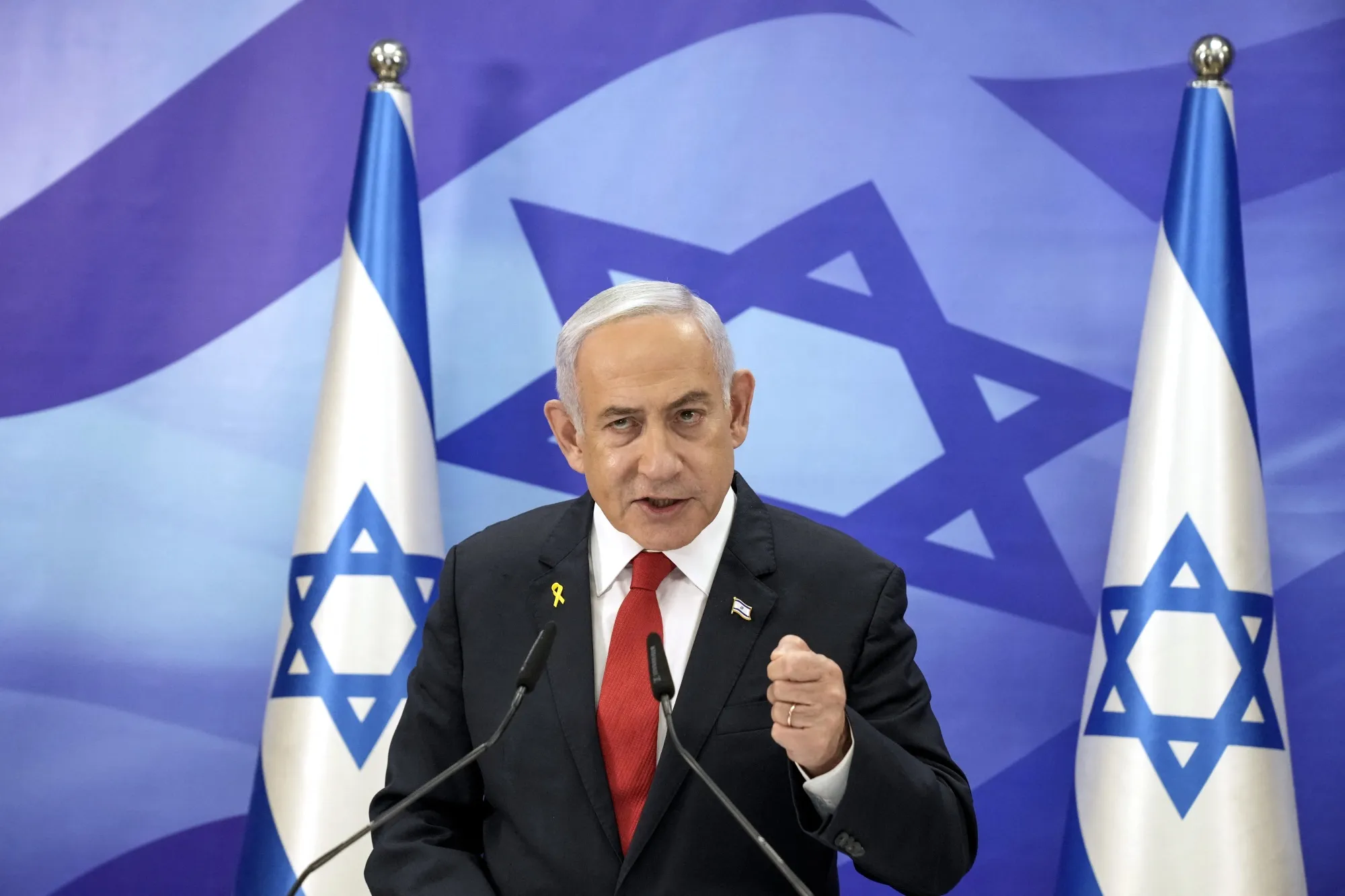 Israeli Prime Minister Benjamin Netanyahu.