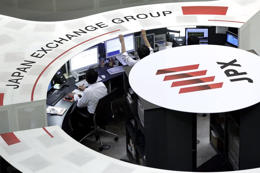 Final Trading Day Of The Year At The Tokyo Stock Exchange