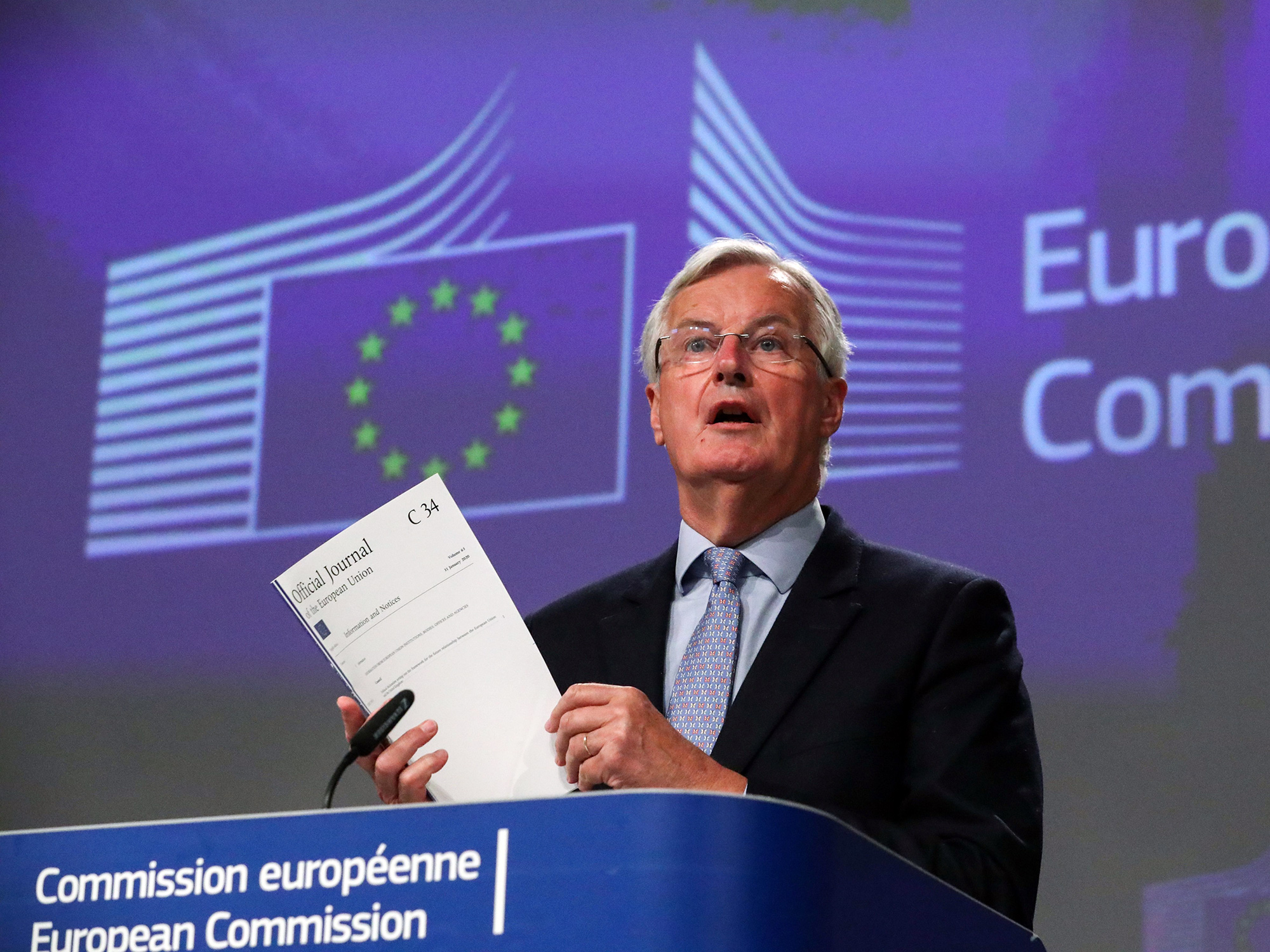 Michel Barnier on June 5.