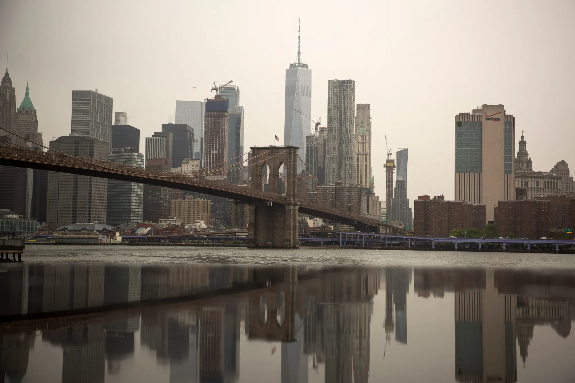 Views Of Manhattan As Stocks Fluctuate