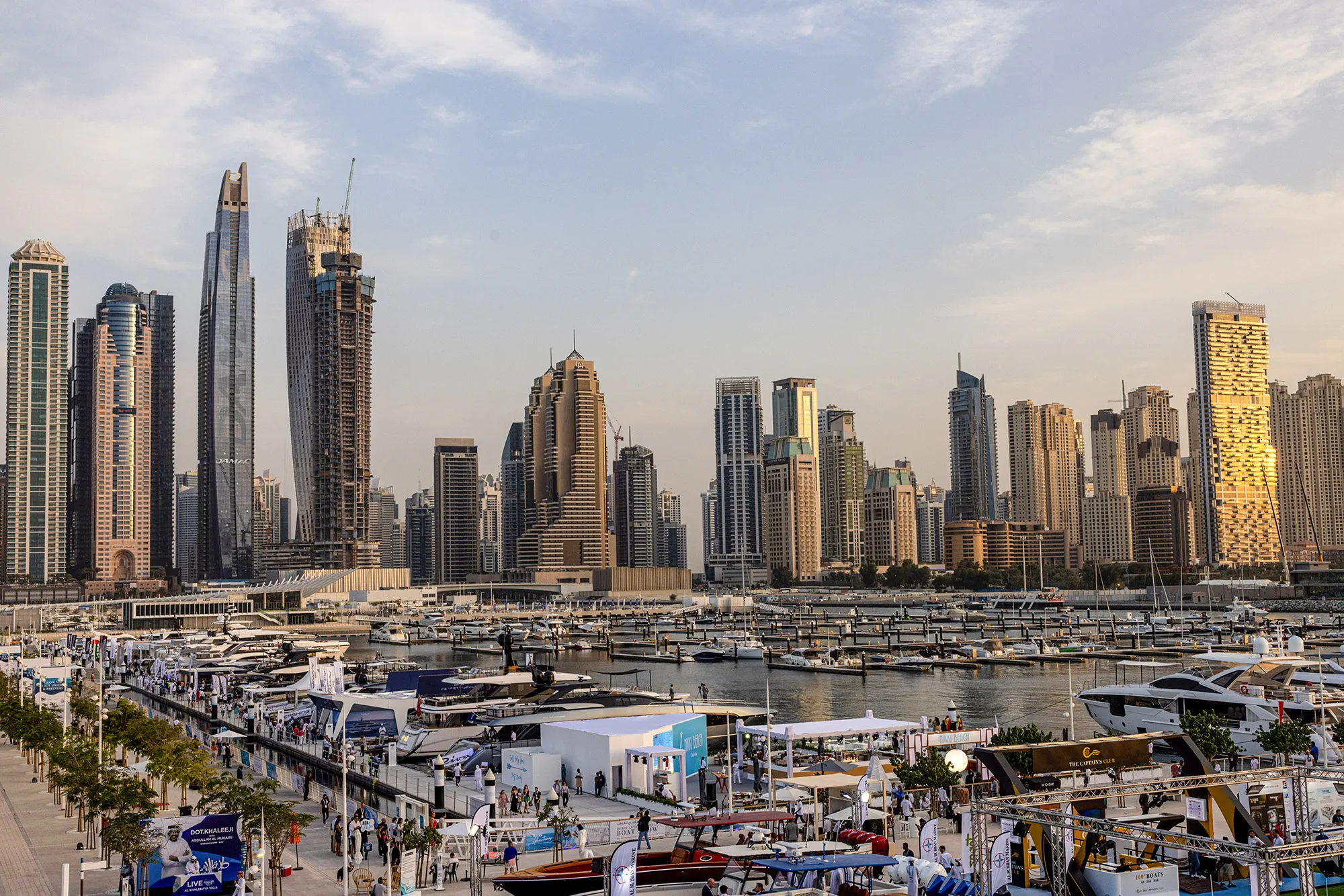 The Dubai International Boat Show in Dubai, United Arab Emirates on March 9.