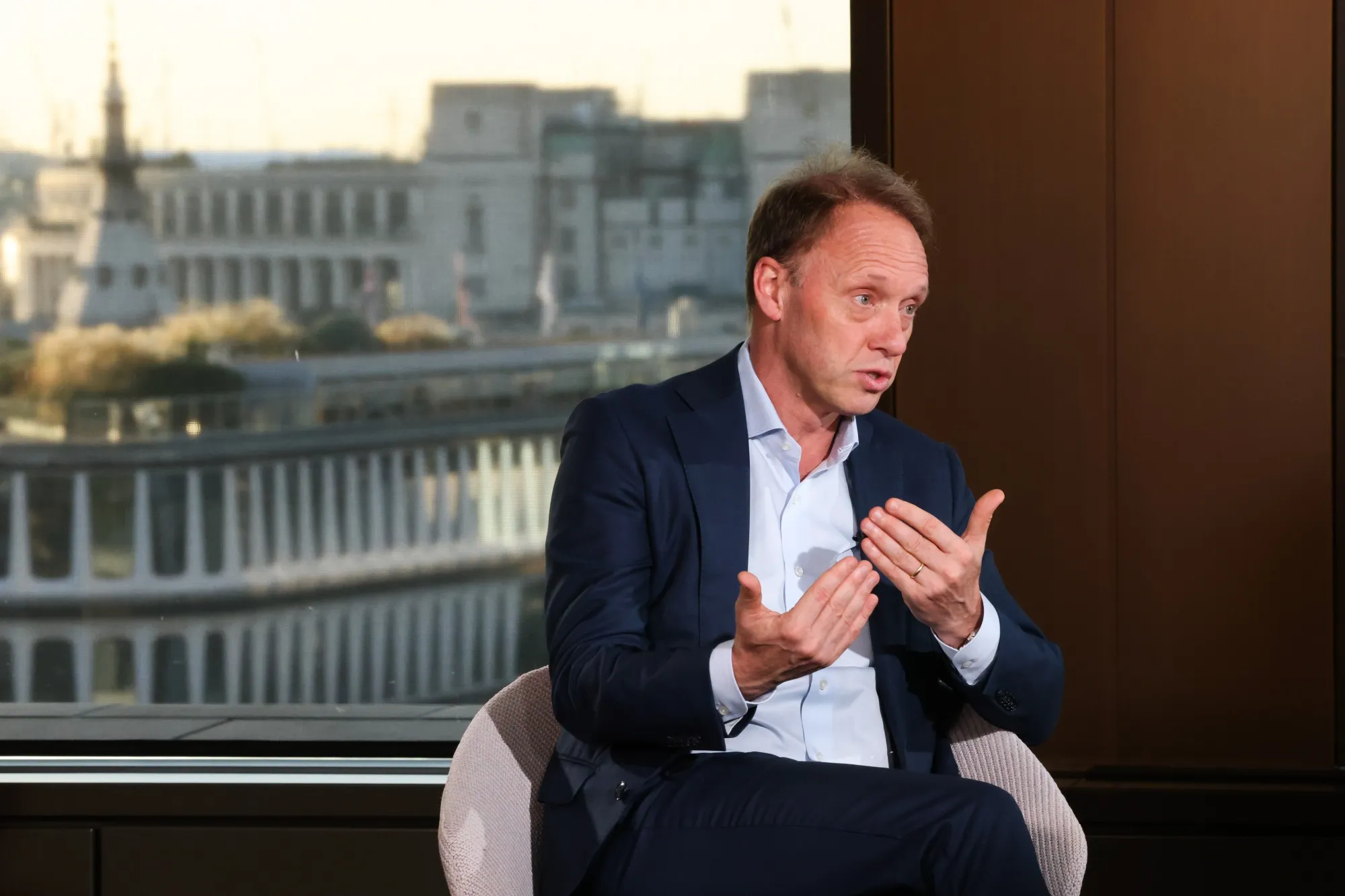 Hein Schumacher in London, on Nov. 26.