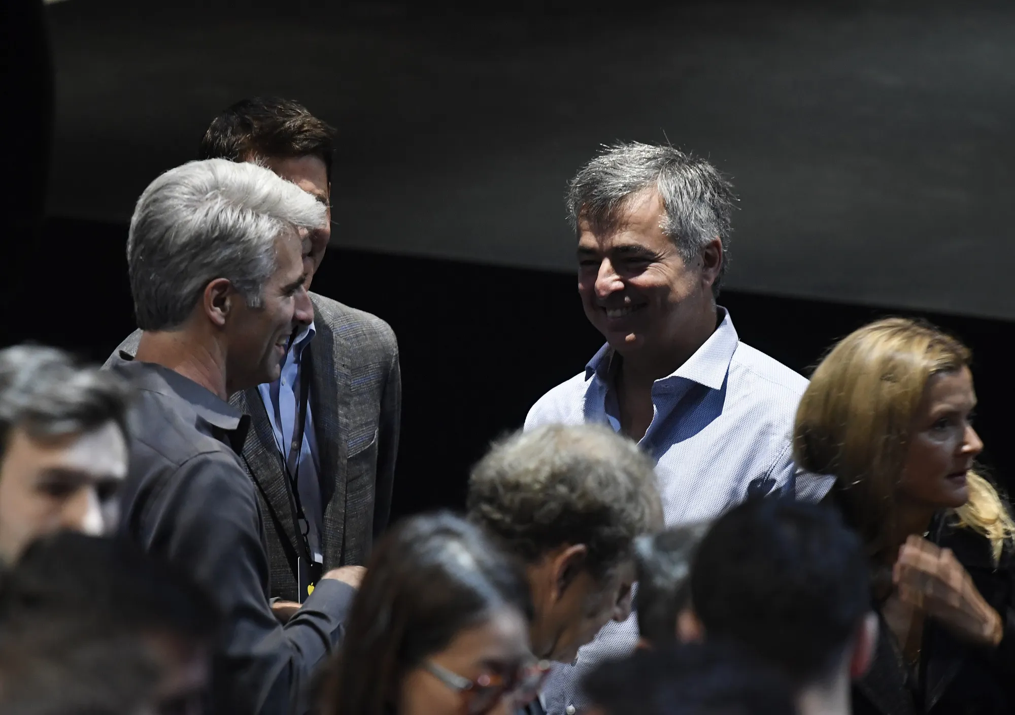 Craig Federighi and Eddy Cue.