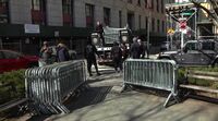 relates to NYPD Put Up Barricades Before Possible Trump Indictment