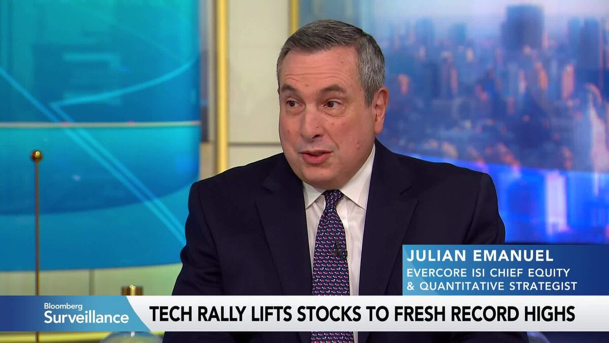 Tech Has Become Value in Markets, Julian Emanuel Says