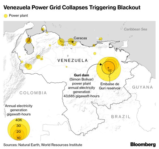 Venezuela's Bid to Revive Key Power Plant Hits a Snag