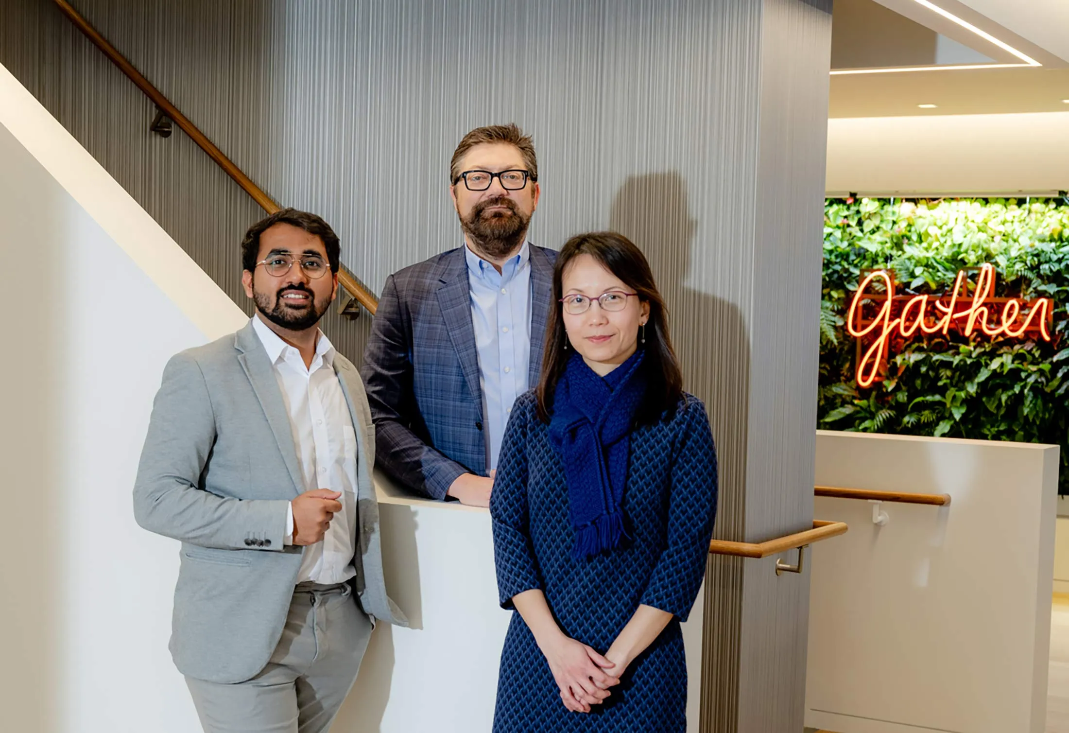 From left: Abhinav Chadha, Bryan Brinkley, and Fanny Yung of FHLB San Francisco