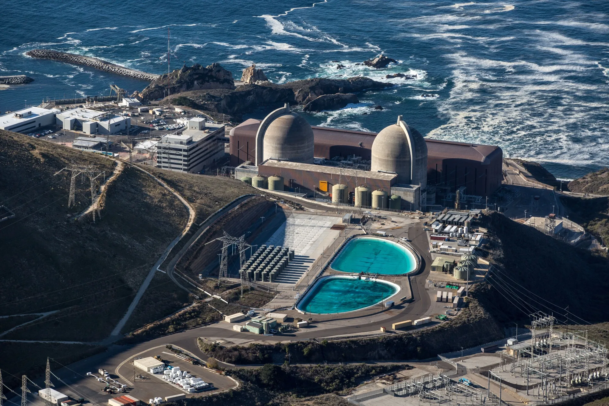 Diablo Canyon nuclear power plant.