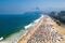 A Sunny Sunday at the Beaches in Rio de Janeiro Amidst High Numbers of Infected People by the Coronavirus (COVID - 19)