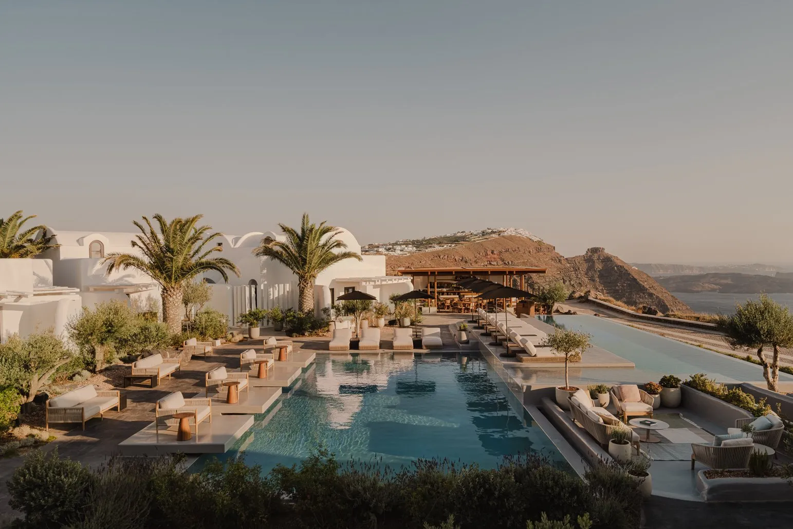 Nobu’s Santorini outpost&nbsp;is also available for “daycationers.”