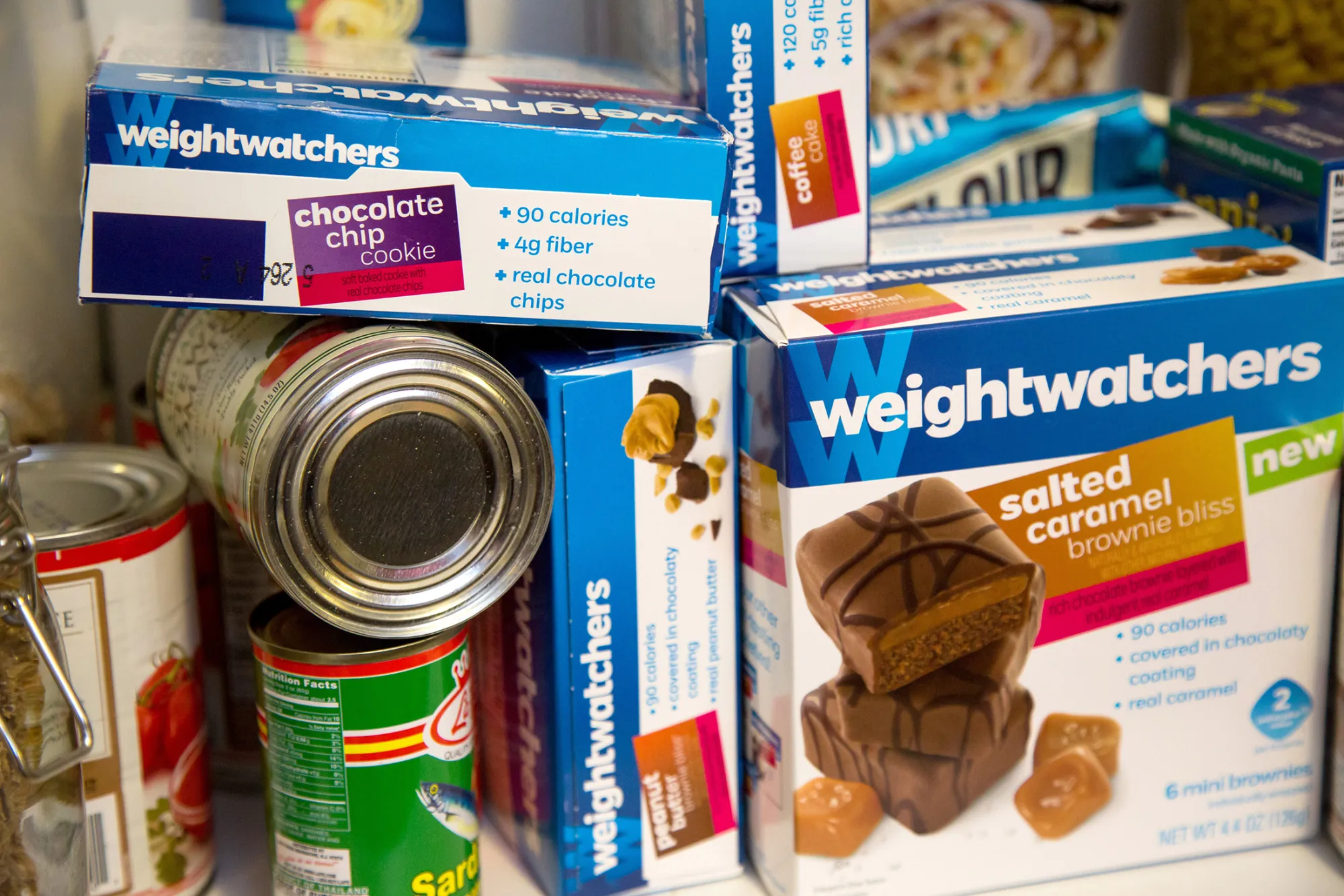 Weight Watchers International Inc. food products in New York on Feb. 23, 2016.
