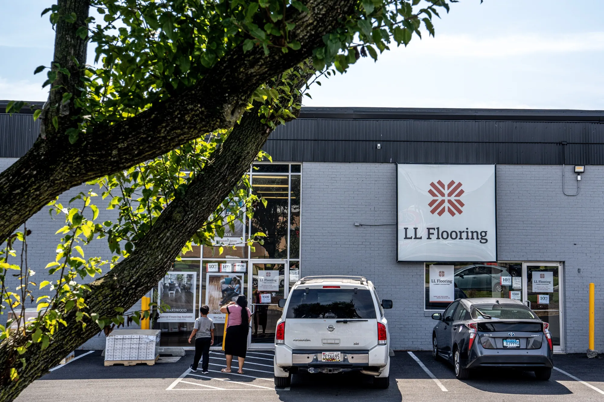 An LL Flooring store in Beltsville, Maryland, US, on Monday, Aug. 21, 2023.