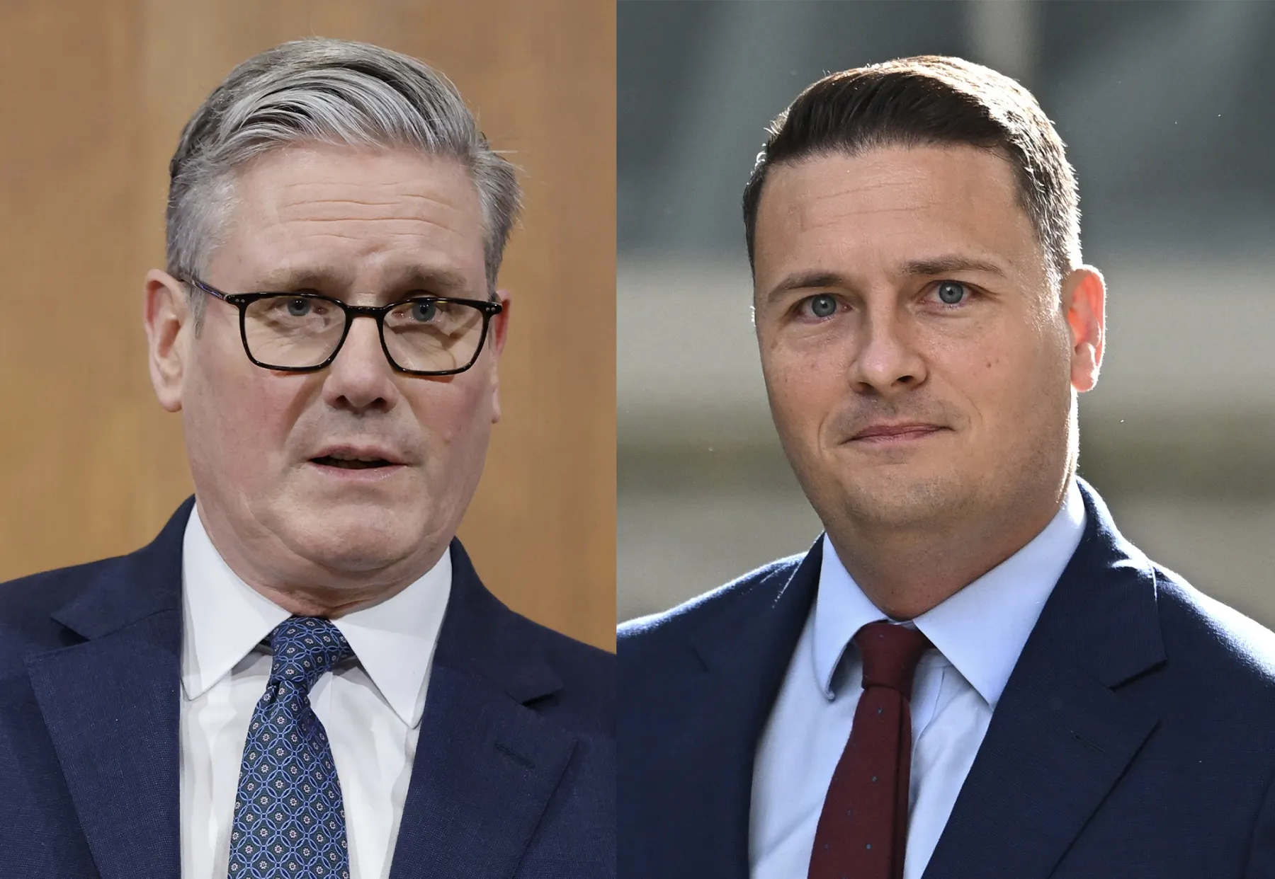 Keir Starmer and Wes Streeting