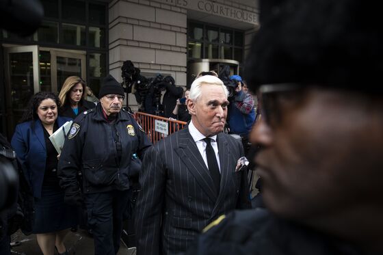 Roger Stone Faces Judge After Posting Her Image With Crosshairs