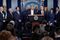President Trump Joins Coronavirus Task Force Briefing At White House