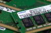 Samsung Electronics Co. 8GB Double-Data-Rate (DDR) 4 memory modules are arranged for a photograph in Seoul, South Korea, on Tuesday, July 9, 2019. Resurgent tensions between Japan and South Korea threaten to wallop chipmakers from Samsung Electronics Co. to SK Hynix Inc., upsetting a carefully choreographed global supply chain by smothering the production of memory chips and other components vital to widely used devices.
