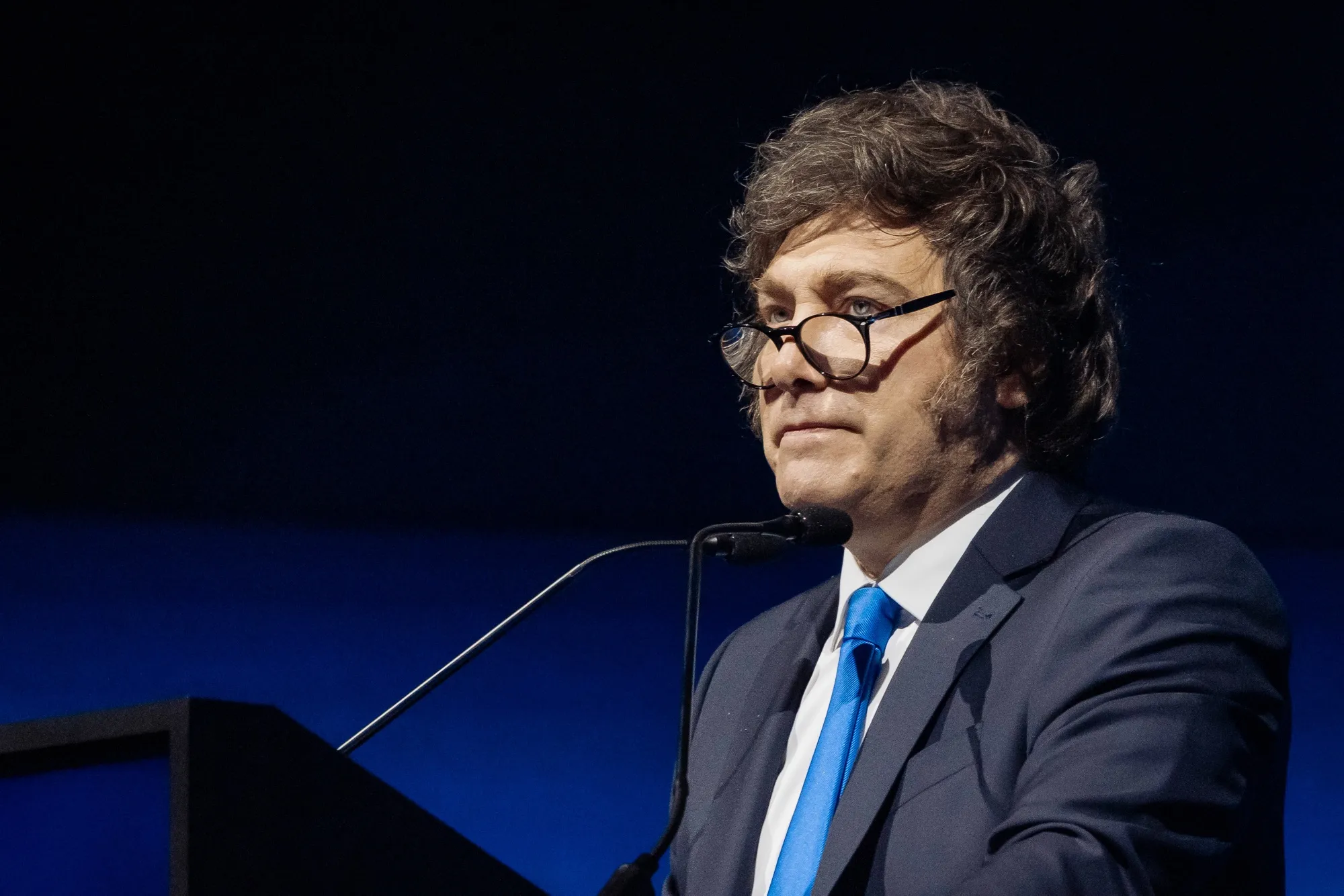 Javier Milei’s approval rating fell to 36% in March, the lowest level of his presidency.