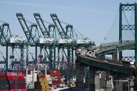 The Port of Los Angeles.