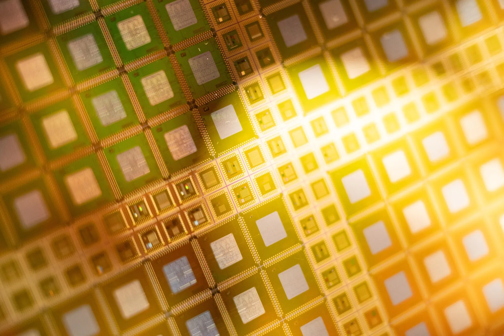 A Seeqc Inc. SFQ cryogenic signal processor wafer