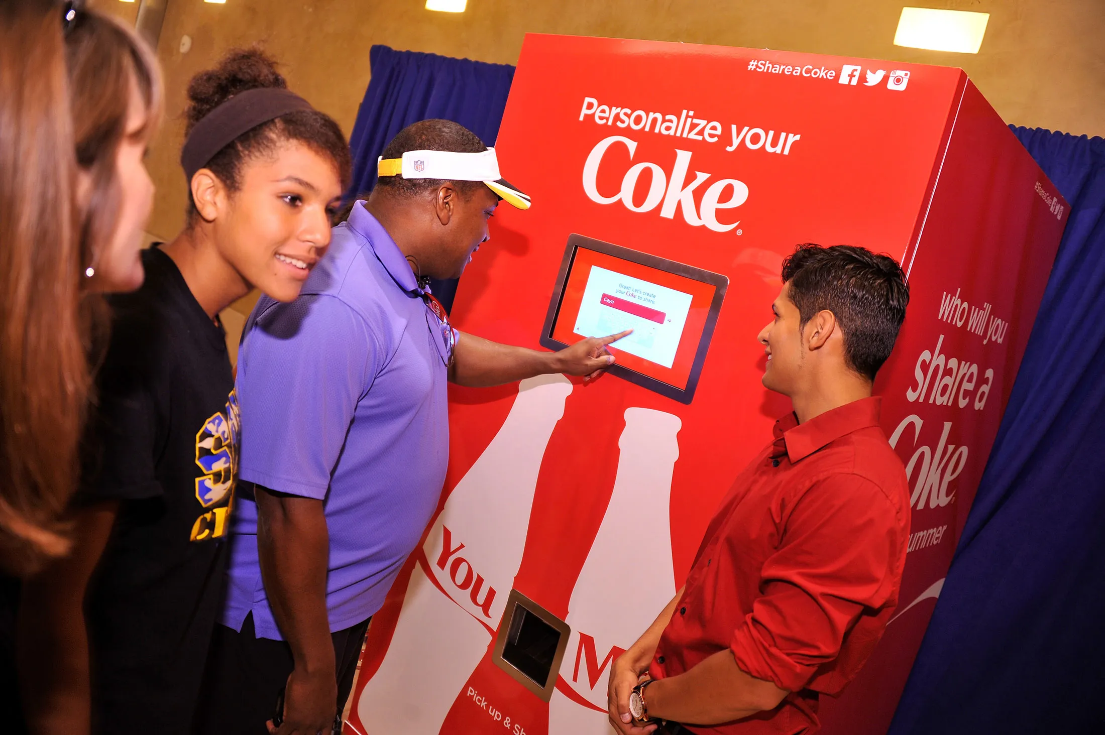 People create&nbsp;personalized "Share a Coke" bottles.