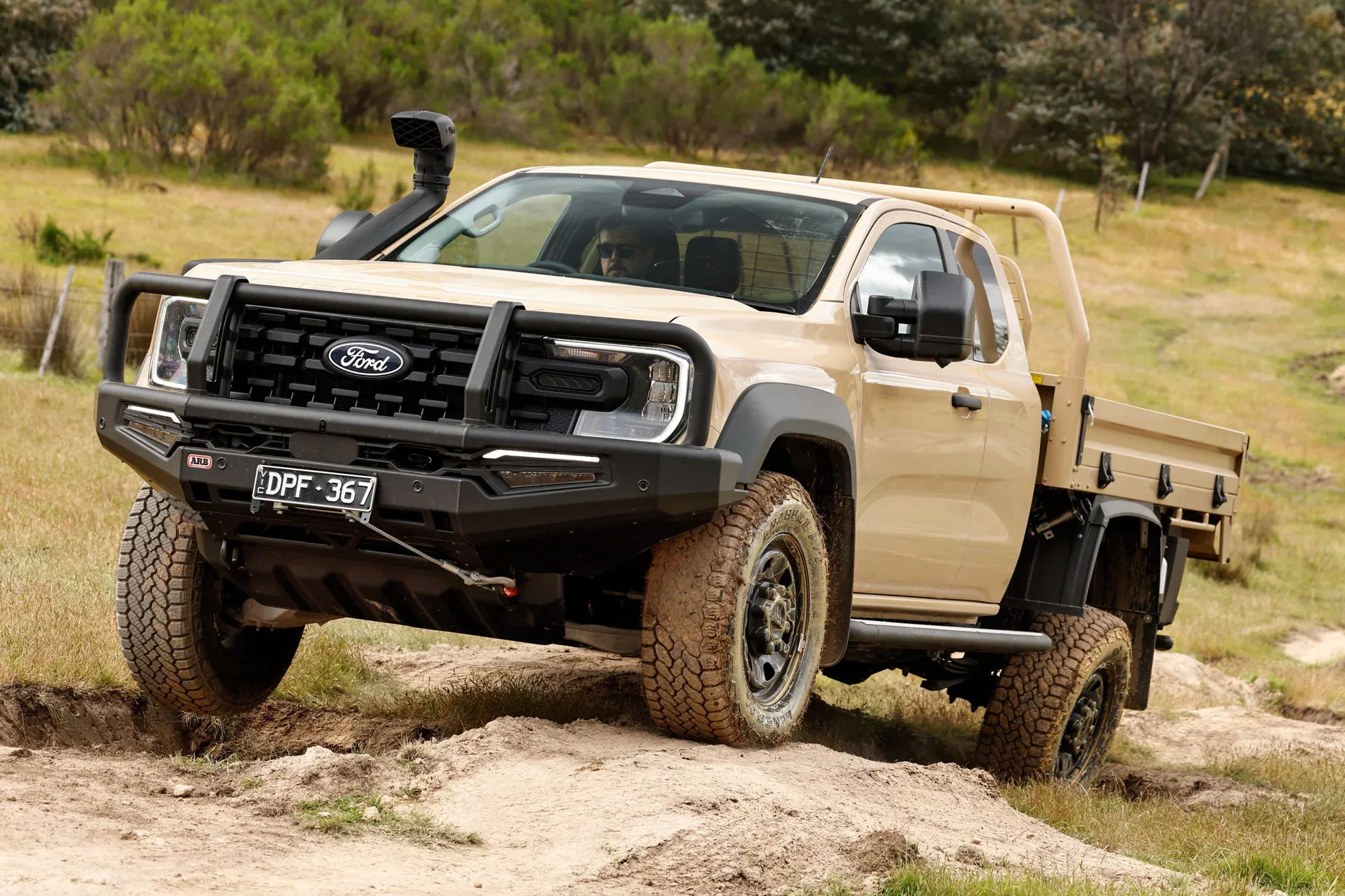 Ford said it is offering to convert its top-selling F-Series pickup trucks, including its biggest Super Duty trucks, for military use.