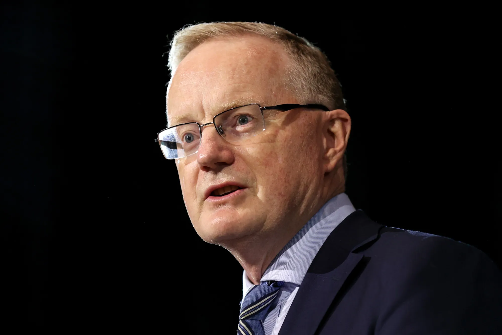 Philip Lowe in Sydney.