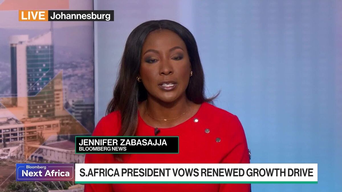 South Africa President Vows Renewed Growth Drive