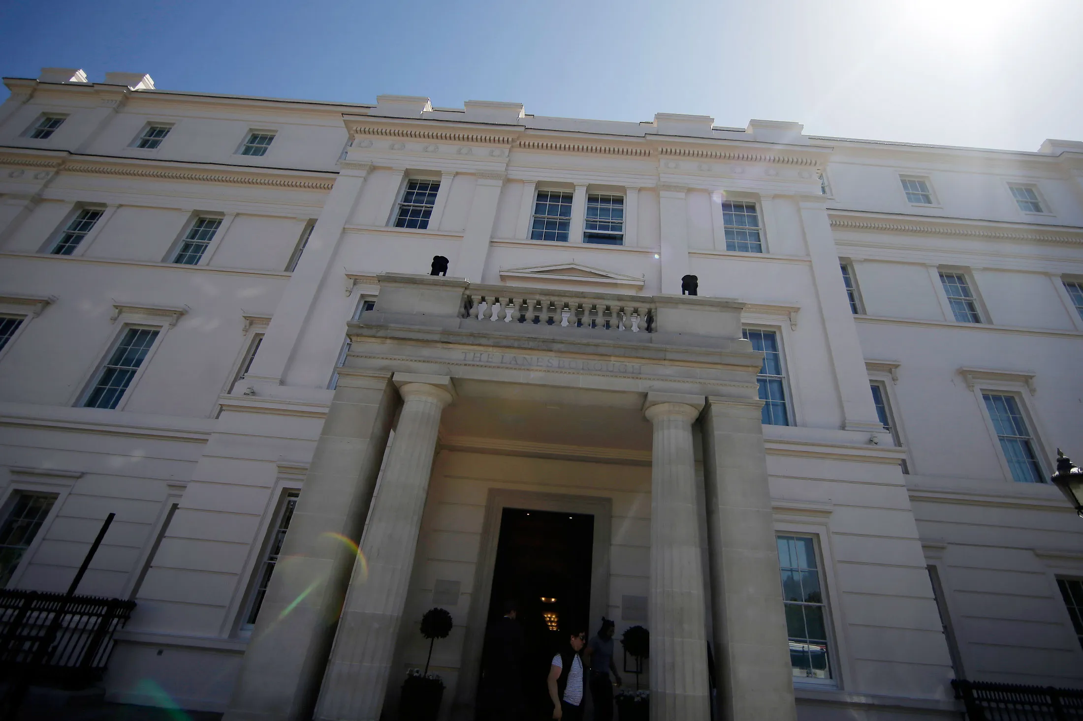 The Lanesborough hotel in London.
