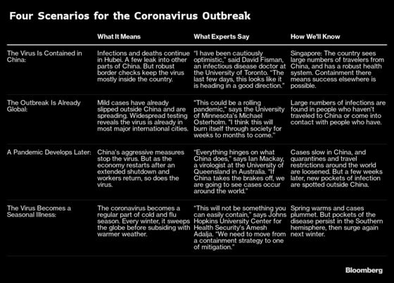 Coronavirus Outcomes Range From Pandemic to a New Flu, Experts Say
