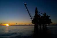 RF Oil rig offshore