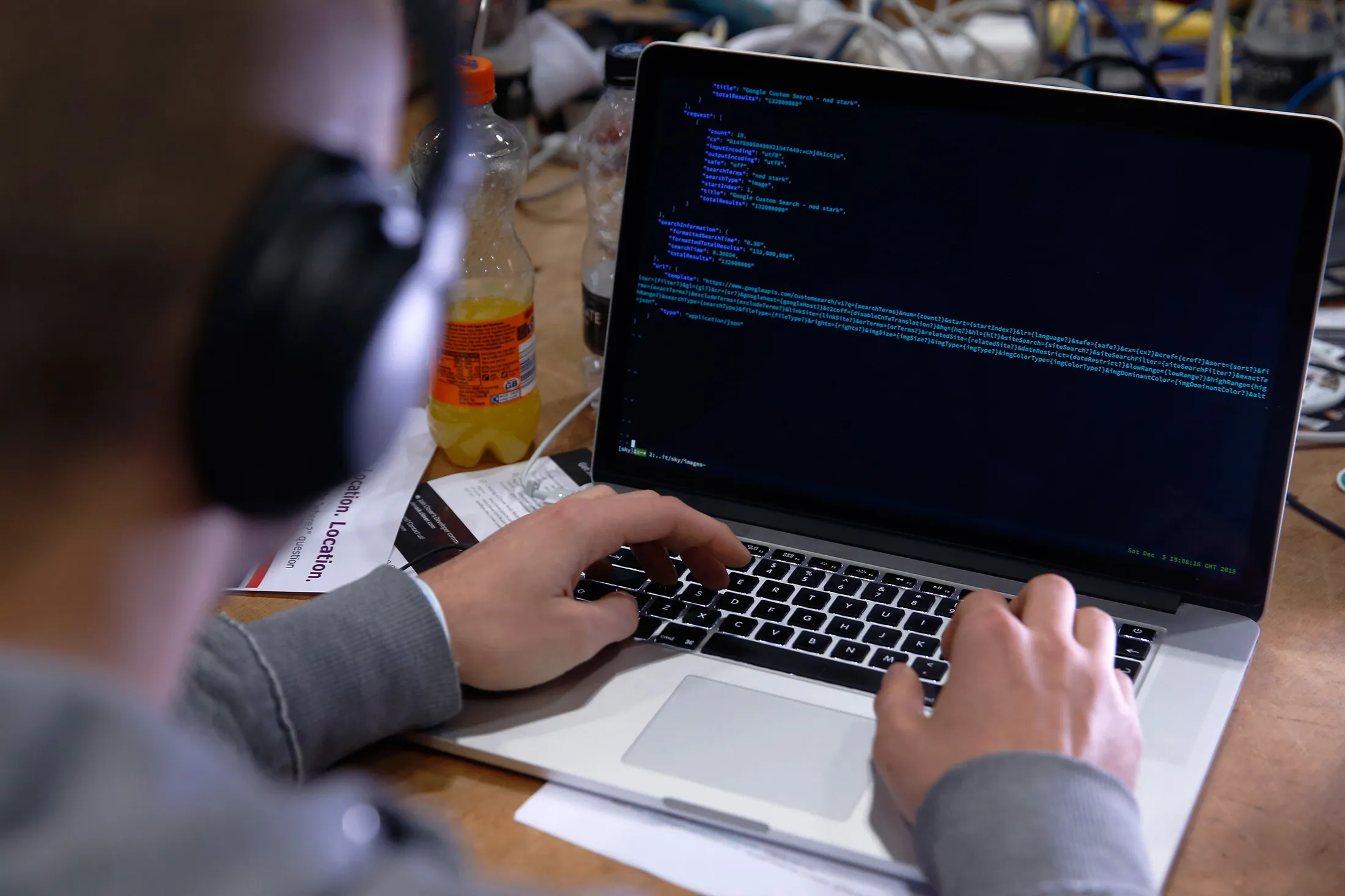 Developers And Coders Attend The  TechCrunch Disrupt London 2015 Hackathon