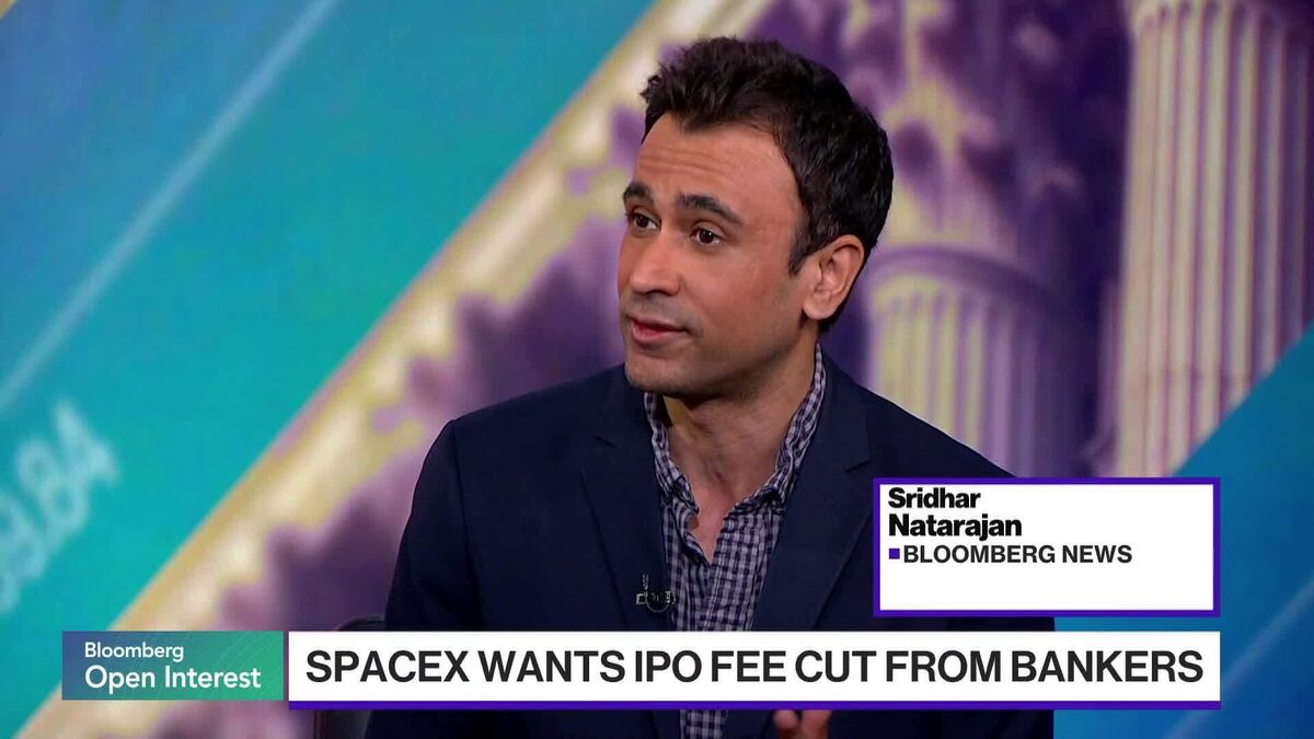 SpaceX Seeks IPO Fee Cut From Wall Street Bankers