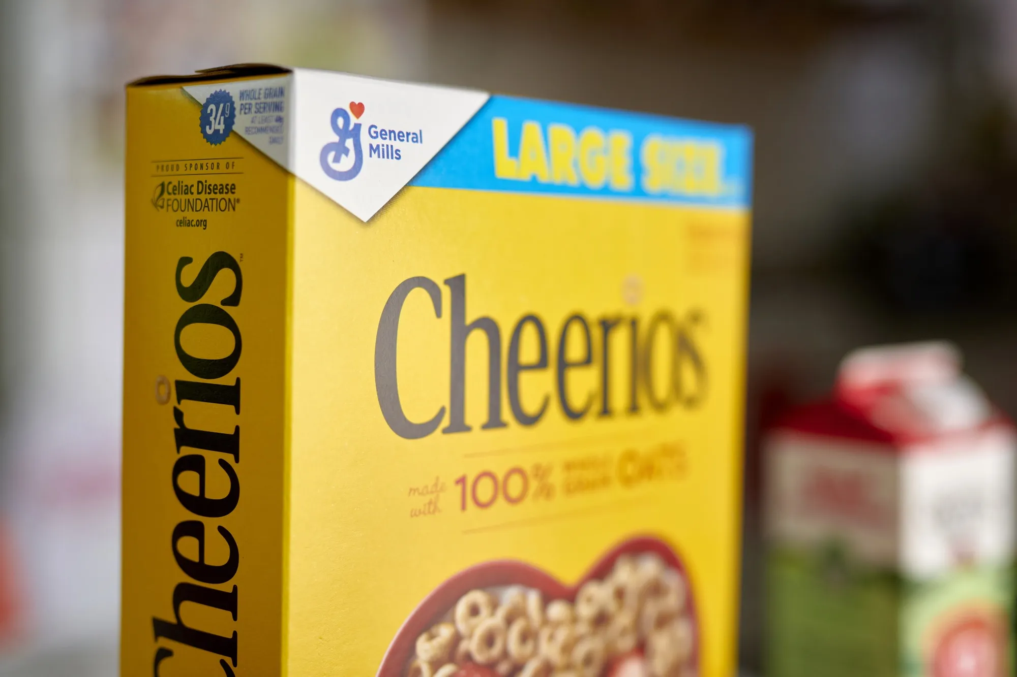 General Mills Inc. Cheerios brand cereal.
