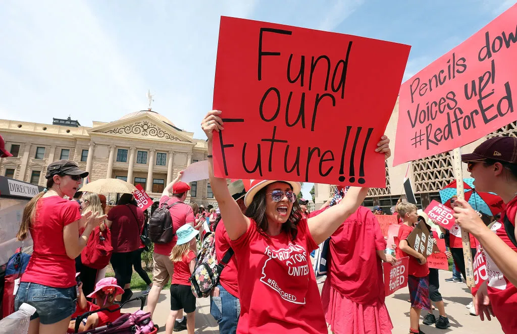 Red For Ed T-Shirt California - Fund Our Future Redfored Red For Ed T-Shirt California - Fund Our Future Redfored