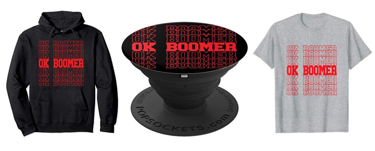 Ok Boomer T Shirts On Amazon Expose Frivolous Trademark Feud Bloomberg