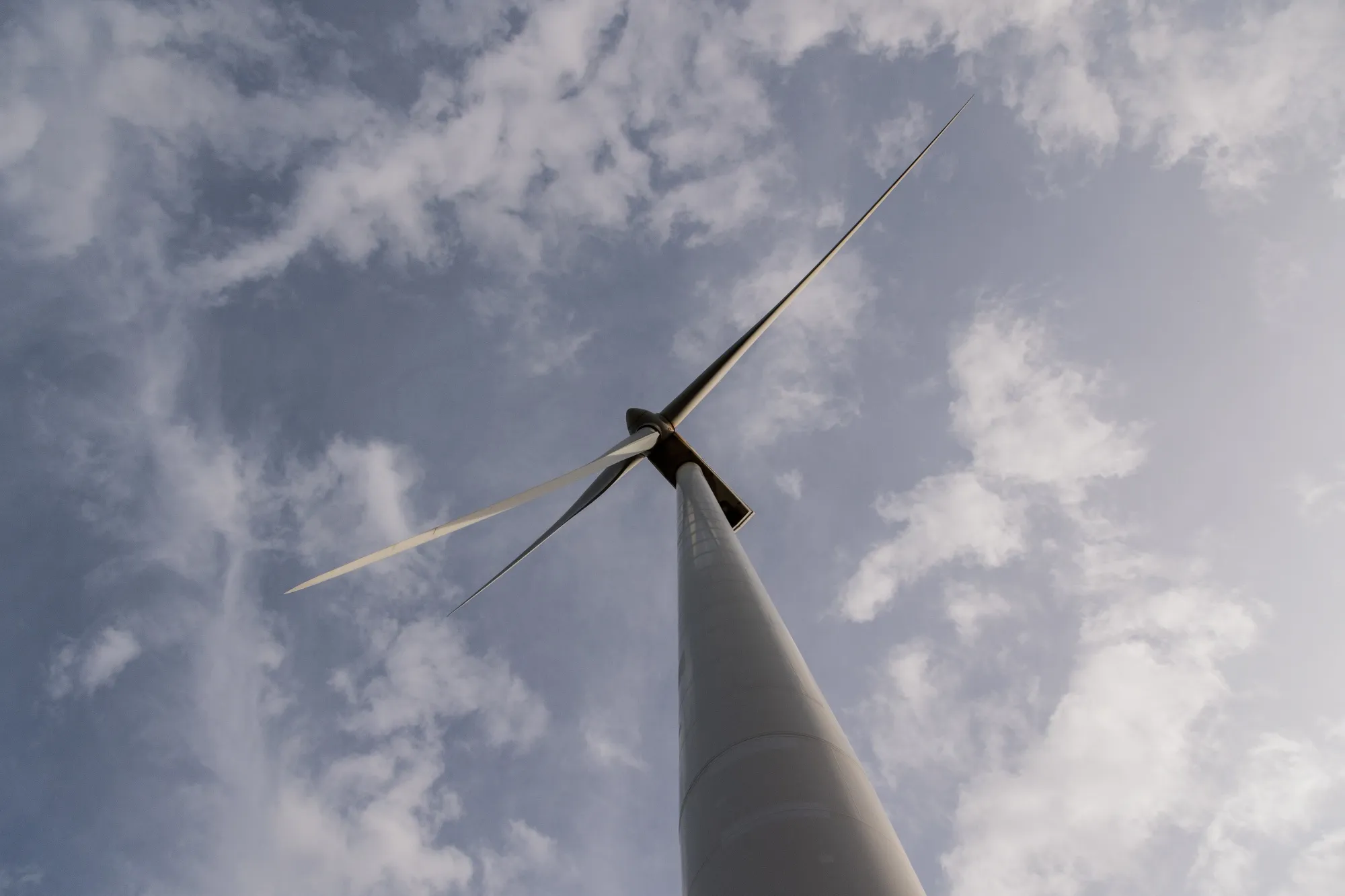A wind turbine at the Omega Energia Assurua&nbsp;complex in Brazil. Whether the venture&nbsp;capital funding slowdown in the first half of 2023 marks the start of a trend remains to be seen.