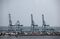 General View Of China's Qinhuangdao Port