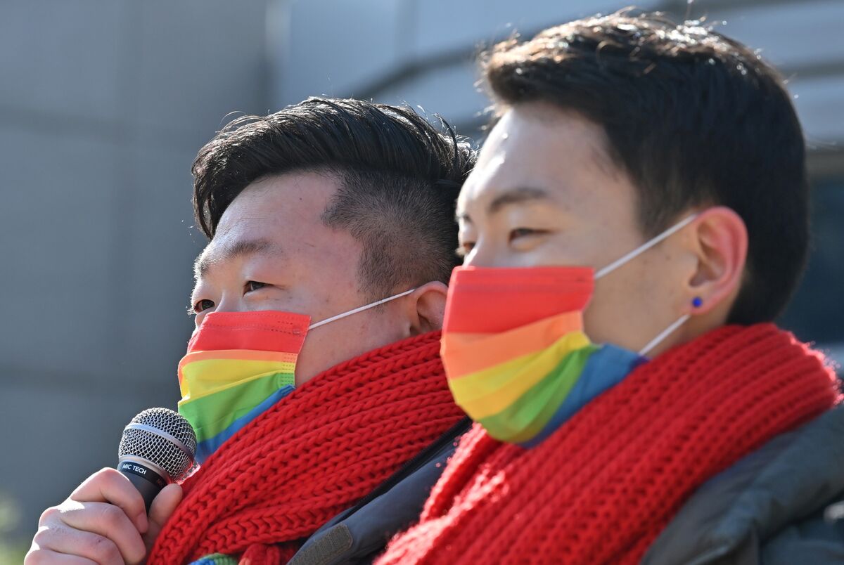 Top Court Hands South Korean Gay Couple Win on Spouse Status - Bloomberg