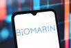 In this photo illustration, the BioMarin Pharmaceutical logo