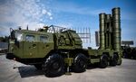 Russian S-400 anti-aircraft missile launching system