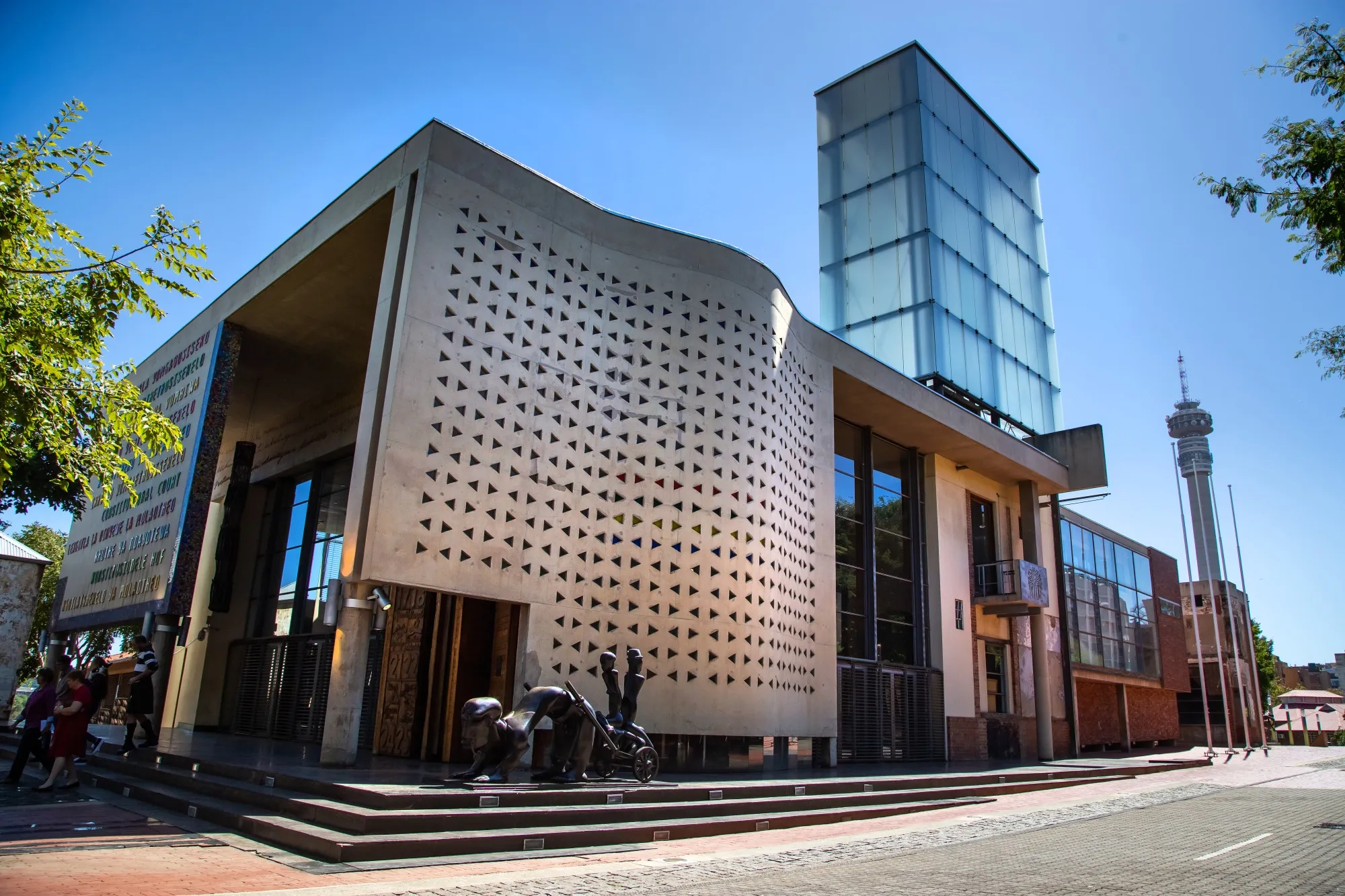 The Constitutional Court of South Africa in&nbsp;Johannesburg.