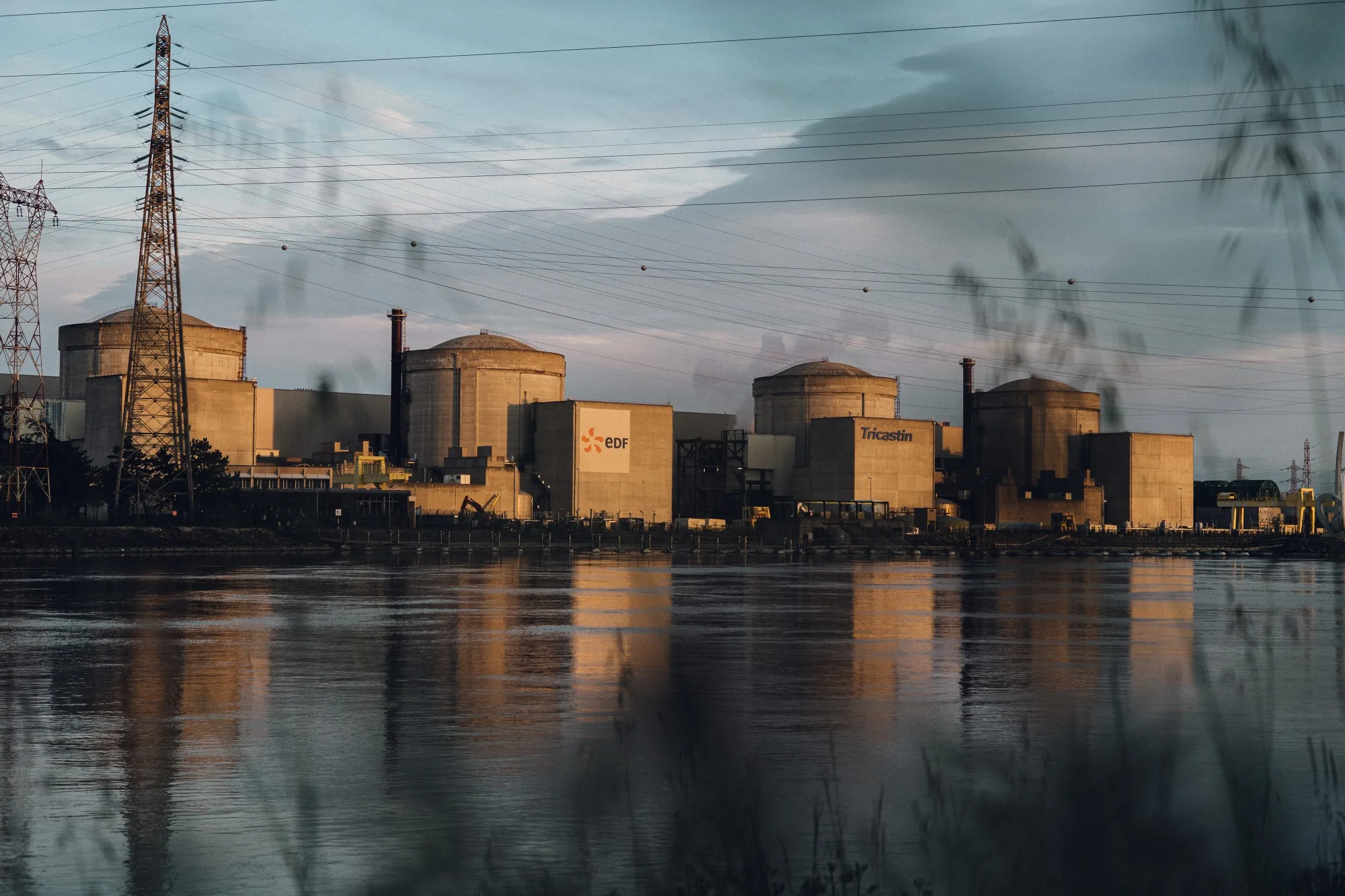EDF’s Tricastin nuclear power plant in Saint-Paul-Trois-Chateaux, France.