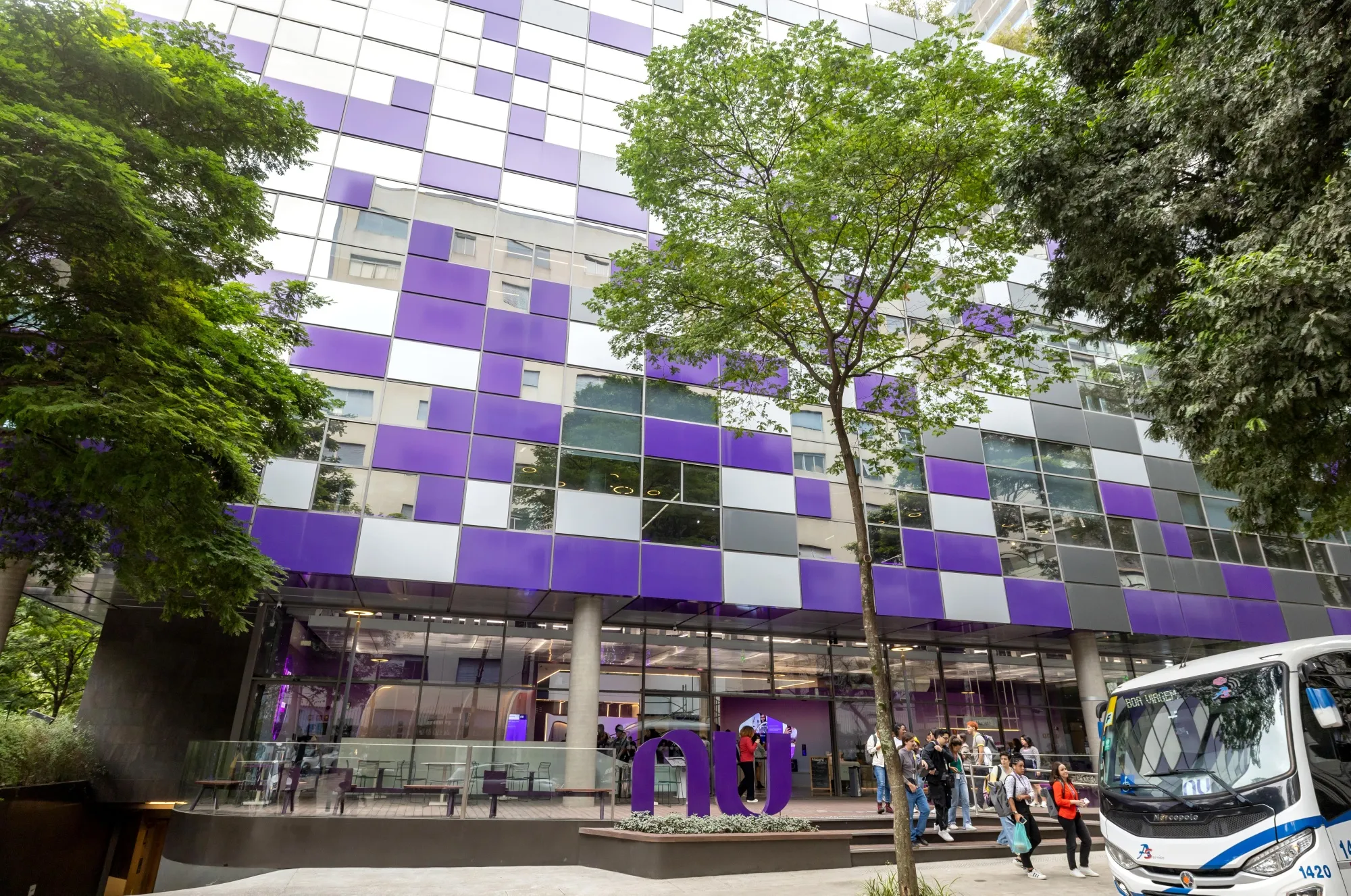 Sede do Nubank em São Paulo,&nbsp;em 2024