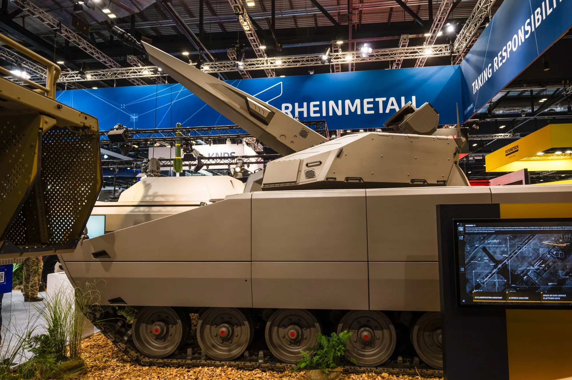 ドイツの防衛企業ラインメタルは売上高予想が期待に届かず株価急落
