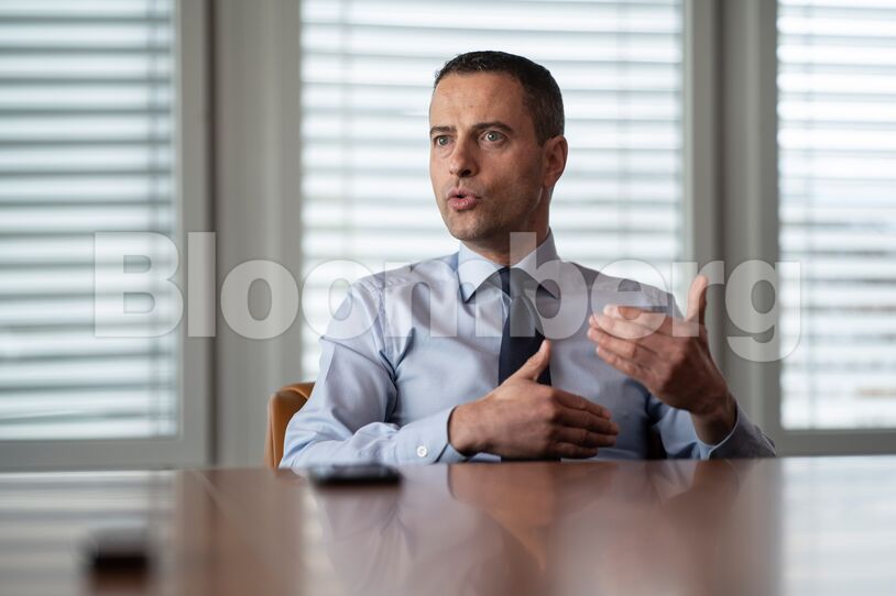 Glencore Plc Chief Executive Office Gary Nagle at Swiss Headquarters